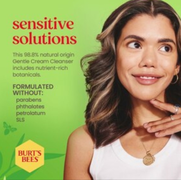 Burt's Bees Aloe Gentle Cream Cleanser - Yellow and White - Picture 4 of 6